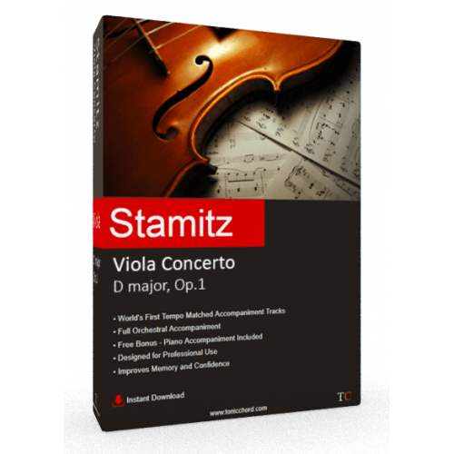 STAMITZ - Viola Concerto in D major, Op.1 Accompaniment