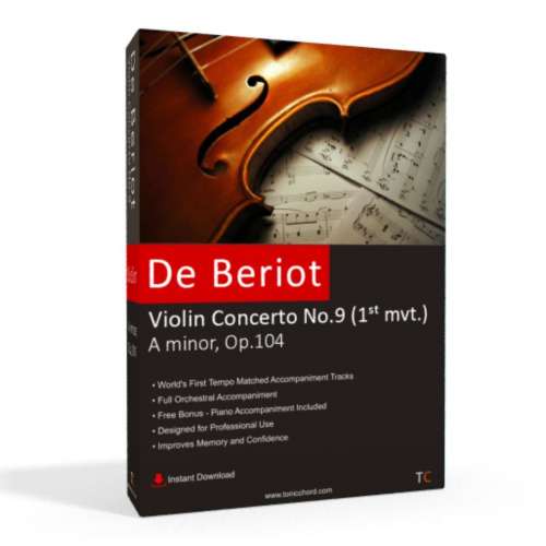 DE BERIOT - Violin Concerto No.9 Accompaniment (1st mvt.)