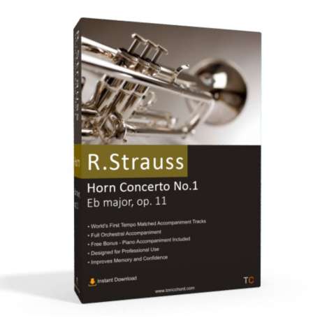 Strauss- Horn Concerto in Eb Major Accompaniment