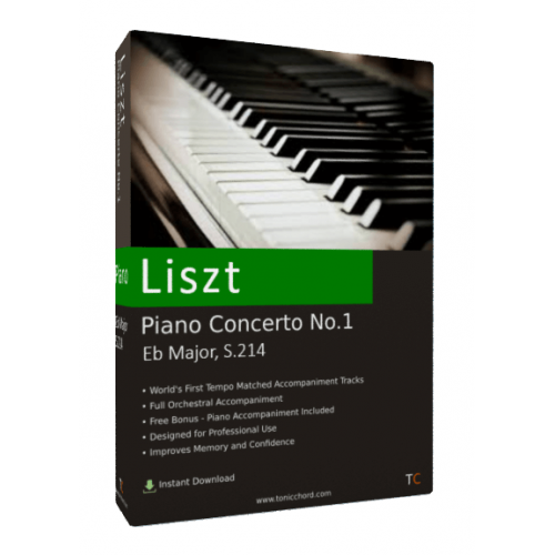 LISZT - Piano Concerto No.1 in E flat Major, S.124 Accompaniment